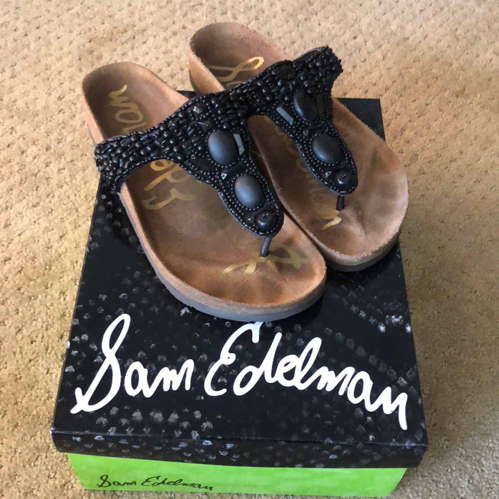 Sam Edelman Sandals Black Boho